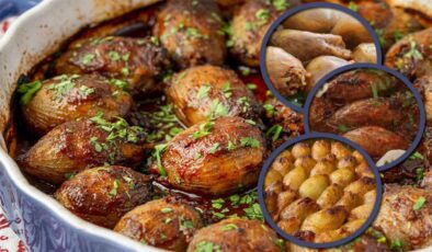 Geleneksel Anadolu lezzeti: Fırında nar ekşili etli soğan dolması tarifi