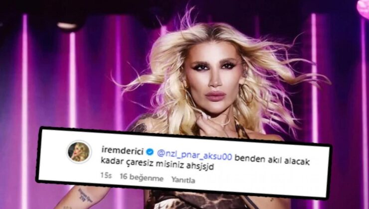 İrem Derici’den takipçisini güldüren cevap: “Benden akıl alacak kadar çaresiz misiniz?”