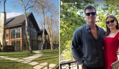 Kıvanç Tatlıtuğ ve Başak Dizer muhteşem evlerinin kapısını açtı!