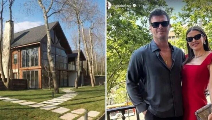 Kıvanç Tatlıtuğ ve Başak Dizer muhteşem evlerinin kapısını açtı!