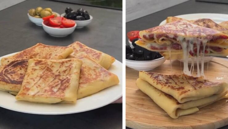 Krep börek tarifiyle kahvaltınızı şımartın!