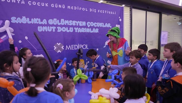 Medipol’de Dünya Çocuk Günü’ne özel ‘Diş Festivali’ coşkusu!