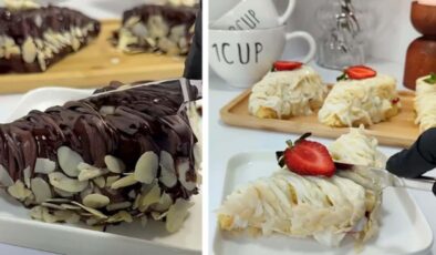 Porsiyonluk çikolata dolgulu kek tarifi ile her lokmada lezzet patlaması!