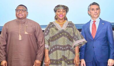 Sierra Leone Cumhurbaşkanı’nın eşi, Freetown Büyükelçiliği’ndeki 29 Ekim resepsiyonuna katıldı