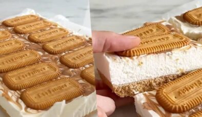 Tatlı tutkunlarına müjde! Beyaz çikolatalı krem badem dilimleri tarifi