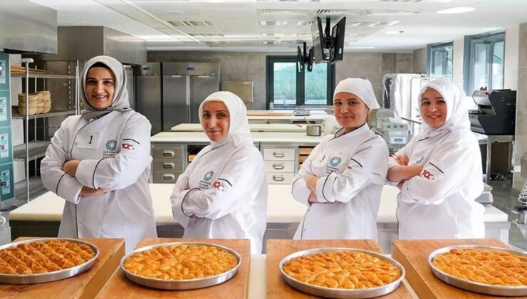 3. Kadınlararası Ev Baklavası Yarışması finali gerçekleşti