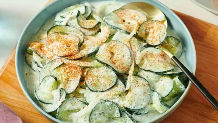 Almanların meşhur Gurkensalat tarifi