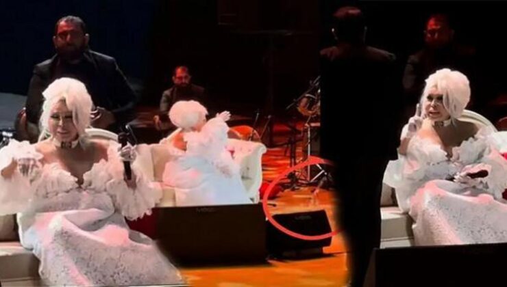 Bülent Ersoy, Kayseri konserinde seyircisine sinirlendi! Sahneyi birbirine kattı
