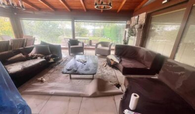 Dekoratif şömine bomba gibi patladı! Ölümden döndü: ‘Alev alev yanıyordum’