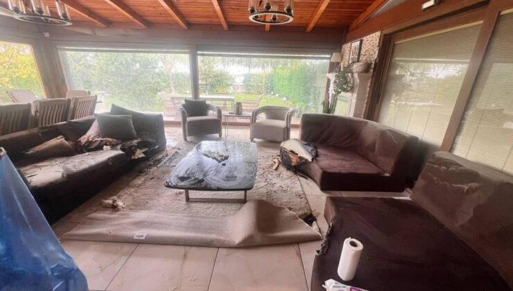 Dekoratif şömine bomba gibi patladı! Ölümden döndü: ‘Alev alev yanıyordum’