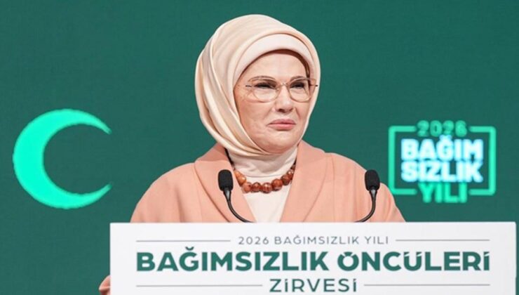Emine Erdoğan Bağımsızlık Öncüleri Zirvesi’nde konuştu: 2026’yı Bağımsızlık Yılı ilan ediyoruz