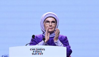 Emine Erdoğan, TRT Uluslararası Çocuk Medyası Zirvesi’ne katıldı!