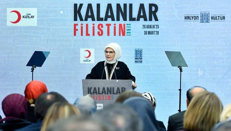 Emine Erdoğan’dan “Kalanlar” Filistin Sergisi’ne ilişkin paylaşım