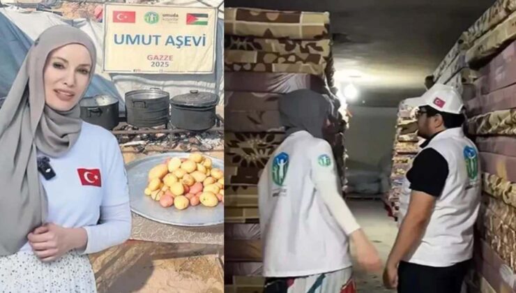 Gazze için mücadeleyi sürdürüyor: Gamze Özçelik’ten duygulandıran hamle!