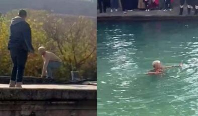 Şanlıurfa’da şaşırtan anlar: “İşten atıldım’ diyerek Balıklıgöl’e atladı