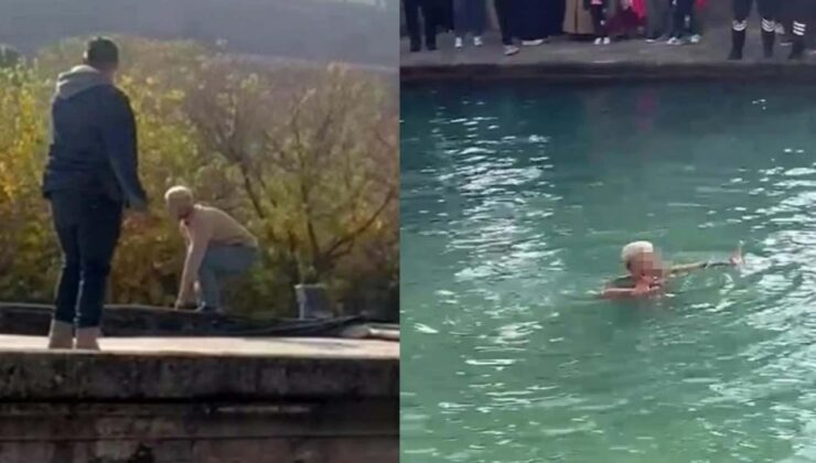 Şanlıurfa’da şaşırtan anlar: “İşten atıldım’ diyerek Balıklıgöl’e atladı