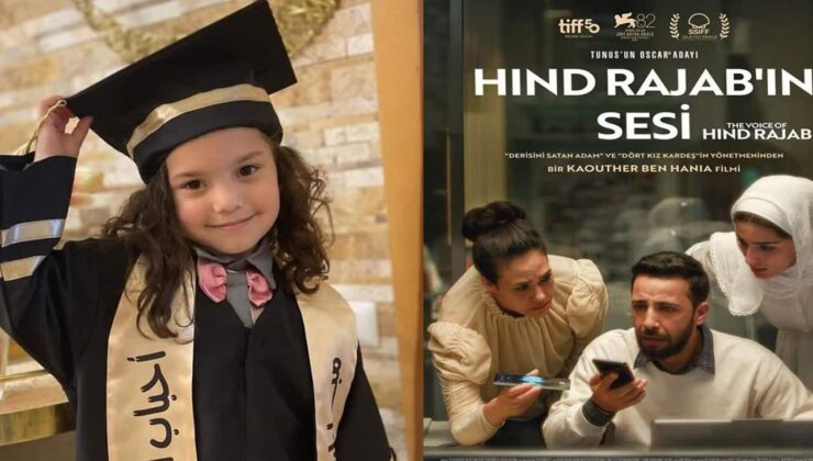 5 yaşında öldürüldü: Gazze’nin sessiz çığlığı “Hind Rajab’ın Sesi” Oscar yolunda!