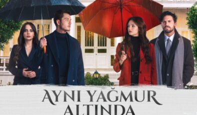 Aynı Yağmur Altında Dizisinin Afişi Yayınlandı