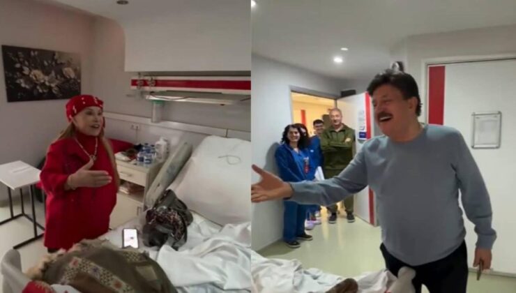 Bedia Aktürk ve Gökhan Güney hastane odasında bir araya geldi! O halleri gündem oldu