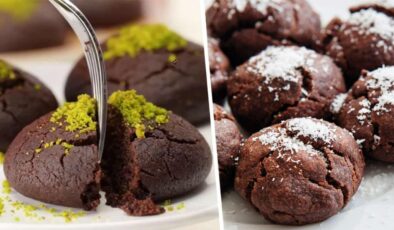Çay saatlerinin yeni gözdesi: Brownie tadında ıslak kurabiye tarifi