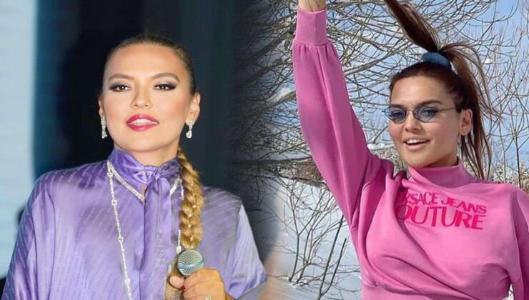 Demet Akalın’ın bahçesi kar küresine döndü: Kartpostalları aratmayan görüntüler ortaya çıktı!