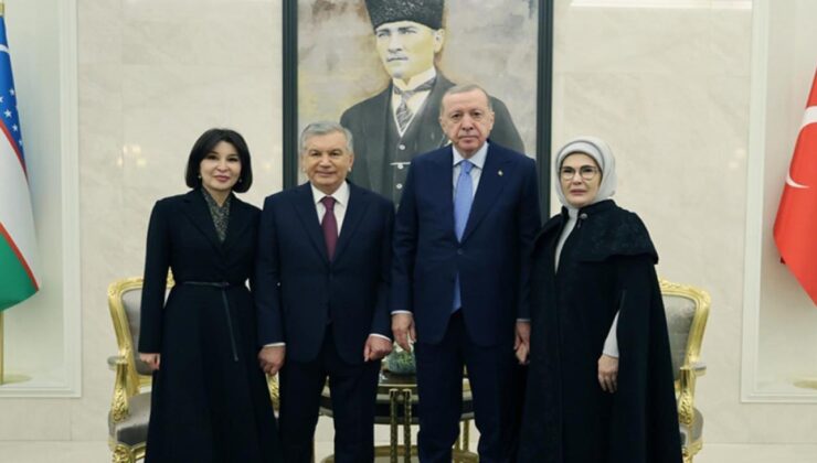 Emine Erdoğan’dan Özbekistan Cumhurbaşkanı Mirziyoyev ve eşinin ziyaretine ilişkin paylaşım