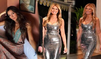 First Lady Melania Trump’ın Türk tasarımcı imzalı elbisesi gündem oldu!