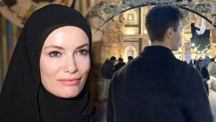 Gamze Özçelik oğlu Murathan’ın doğum gününde fotoğrafını paylaştı!