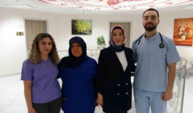 Hemşire anneler doktor çocuklarıyla aynı hastanede görev yapıyor