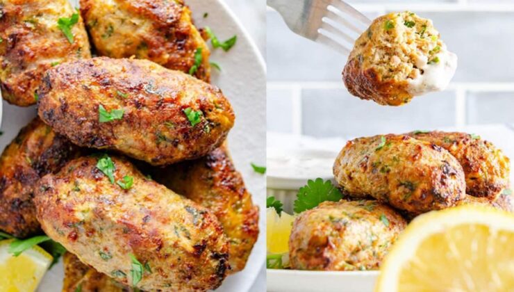 Mangal tadında tavuk köfte tarifi