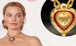 Margot Robbie’nin gala imajı göz kamaştırdı: 8 milyon dolarlık kalpli kolyesi hayran bıraktı