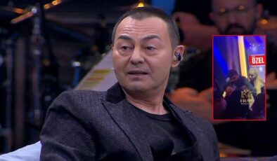 Sahneden yere kapaklanan Serdar Ortaç’tan açıklama