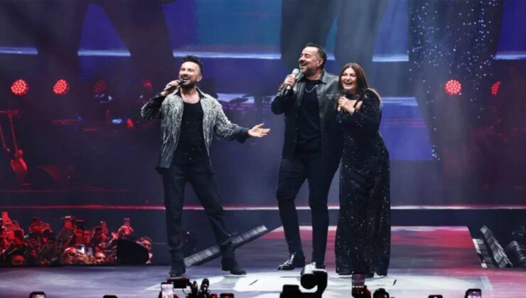 Tarkan konserinde bu kez Sibel Can ve Ata Demirer’i konuk etti!