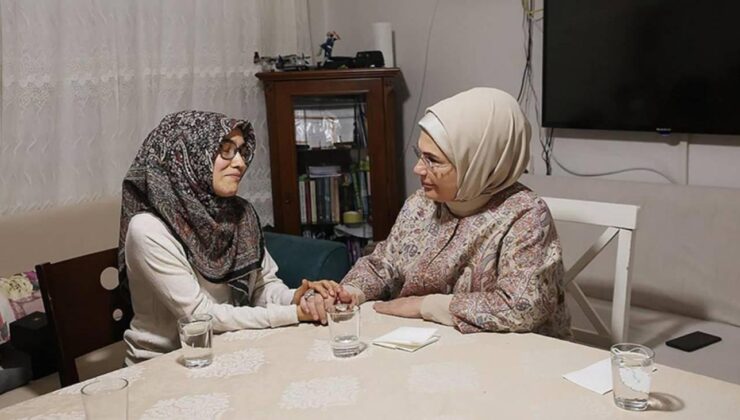 Emine Erdoğan’dan iftar sofrasına konuk oldukları Kayacık ailesine teşekkür paylaşımı