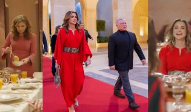 Ürdün Kraliyet Ailesi geleneksel iftar yemeğinde bir araya geldi