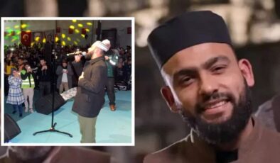 Celal Karatüre’nin 3 bin kişiye ilahi söylediği anlar! Herkesi mest etti