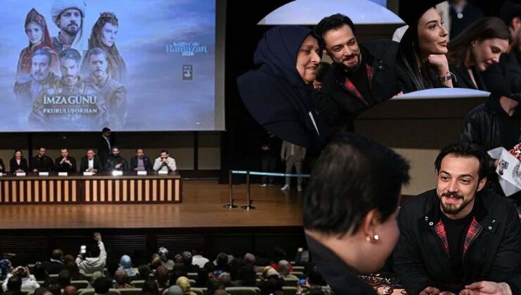 Külliye’de ‘Kuruluş Orhan’ rüzgarı! Ünlü oyuncular sevenleriyle buluştu