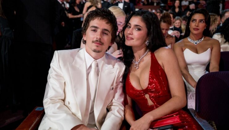 Kylie Jenner ve Timothée Chalamet Kırmızı Halıyı Birbirine Kattı!