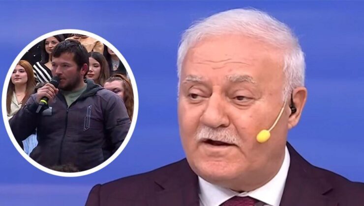 Nihat Hatipoğlu annesinin boğazını sıktığını söyleyen izleyiciye ders gibi cevap!