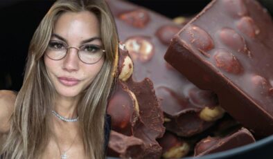 Sosyal medyada gündem oldu: Çağla Şıkel’den ev yapımı çikolata tarifi!