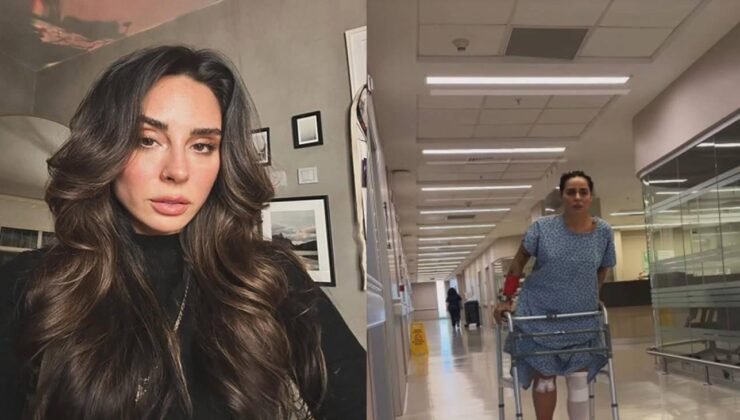 Yasemin Yürük hastane odasından paylaştı! ‘Baygınlık geçirecek kadar canım yanıyor’