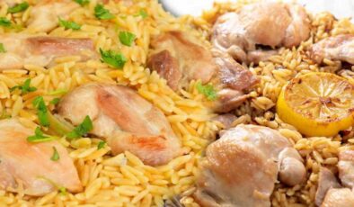 30 dakikada hazır! Tavuklu arpa şehriye pilavı tarifi