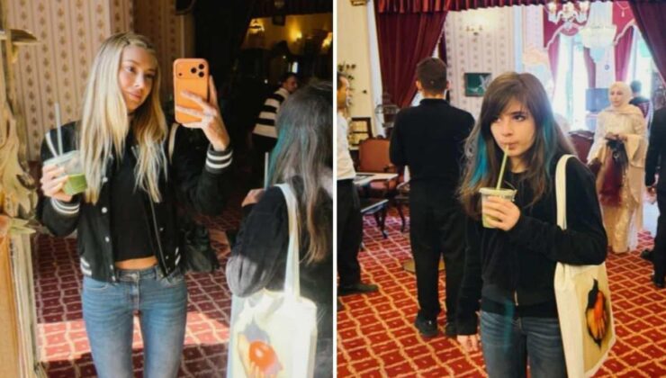 Acun’un kızı Melisa Ilıcalı hayatında ilk kez Taksime gitti!