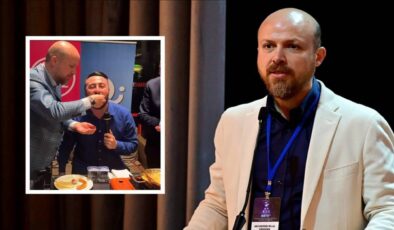 Bilal Erdoğan Ümraniye’de gençlerle buluştu: Şarkıcıya muhlama yedirdi!