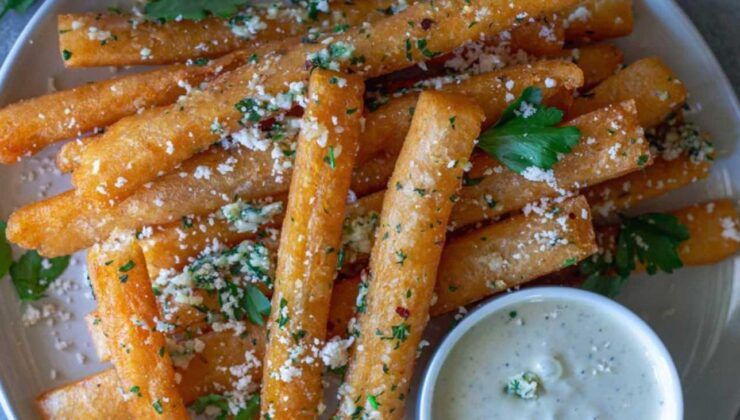 Bu patates tarifini deneyen bir daha vazgeçemiyor! Japon usulü uzun çıtır patates tarifi