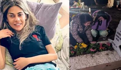 Candan kardeşlerin abla acısı dinmiyor! Gece vakti mezarının başında sarılıp ağladılar