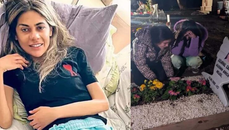 Candan kardeşlerin abla acısı dinmiyor! Gece vakti mezarının başında sarılıp ağladılar