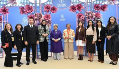 Emine Erdoğan, TOGEM-DER’in geleneksel “Cemre Çarşısı”nın açılışına katıldı