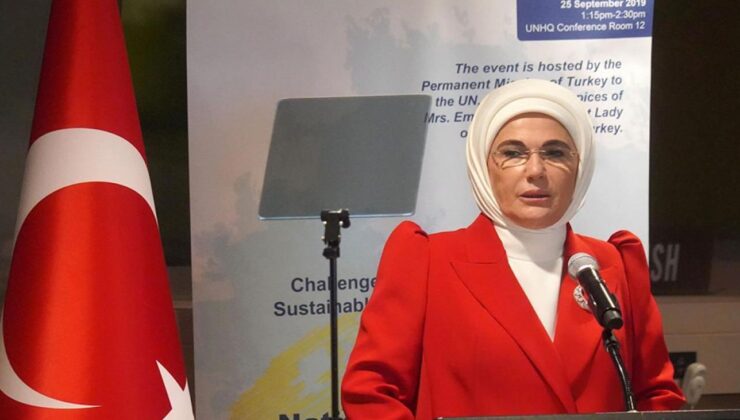 Emine Erdoğan, Türk Polis Teşkilatının 181. kuruluş yıl dönümünü kutladı