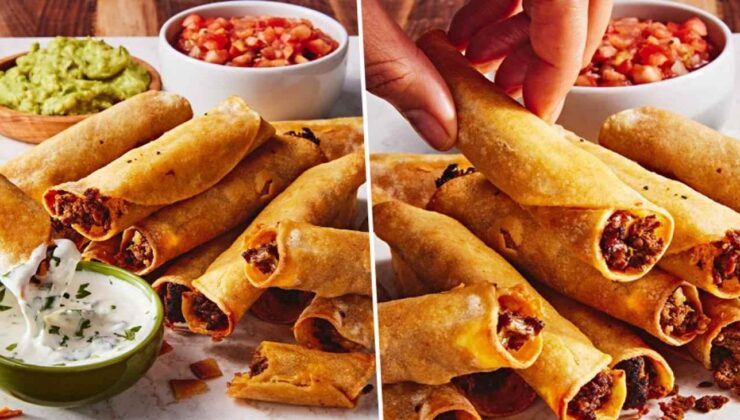 Evde Meksika rüzgarı: Çıtır kıymalı taquitos tarifi!